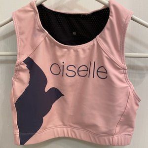 Oiselle Team Crop, XS/2, Bloom